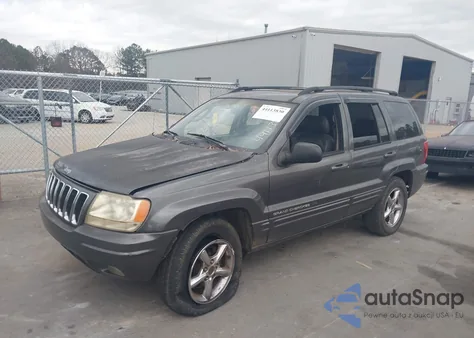 2002 Jeep Grand Cherokee Limited from USA, damaged, VIN 1J8GW58N62C168553
